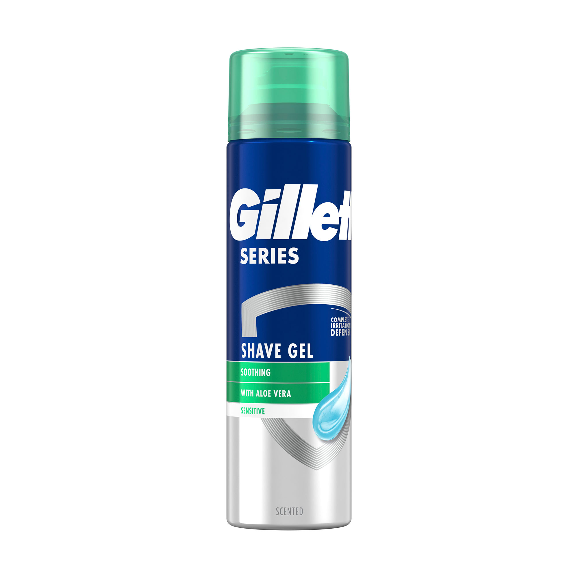 Чоловічий гель для гоління Gillette Series Sensitive Skin для чутливої шкіри, 200 мл